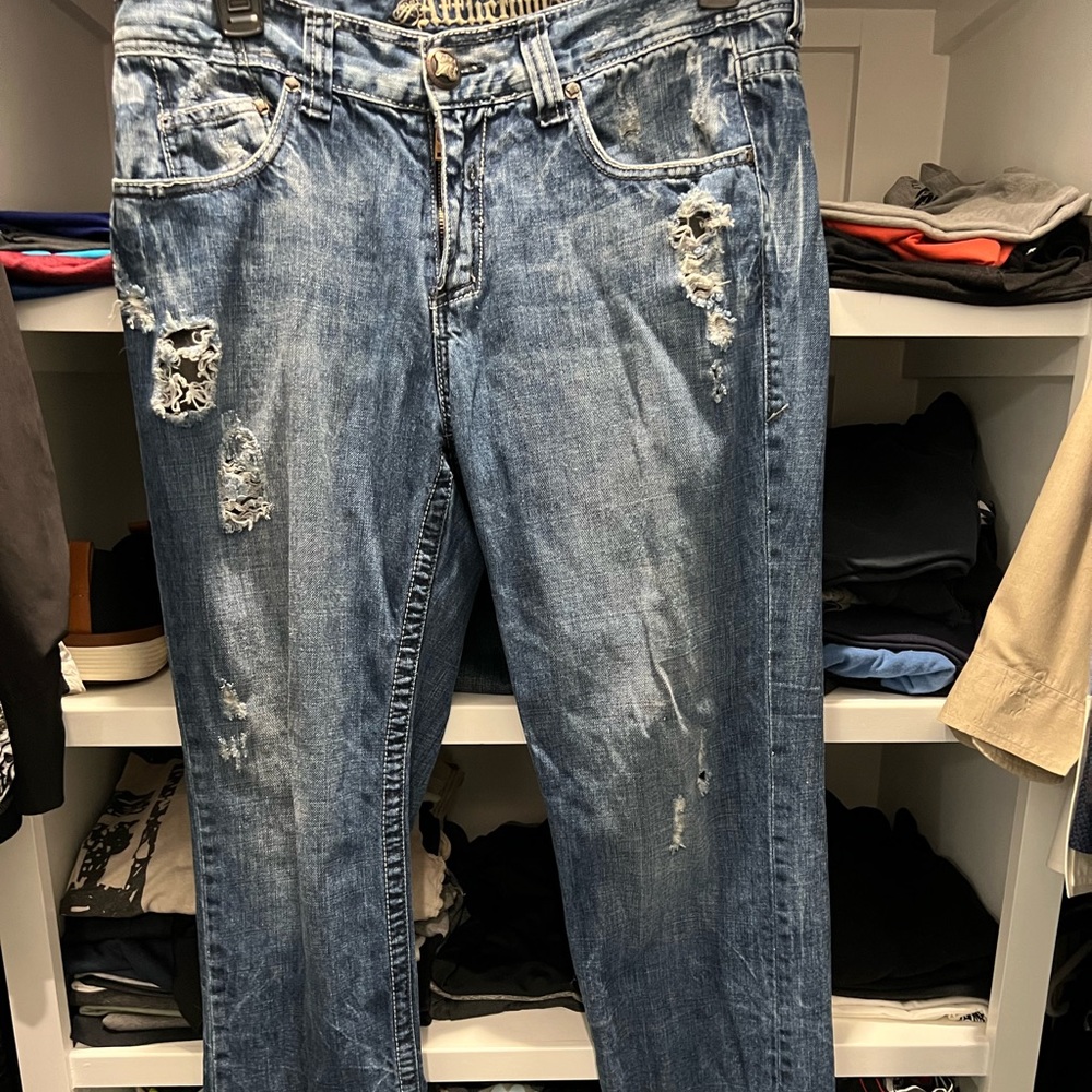 Men’s Affliction denim jeans